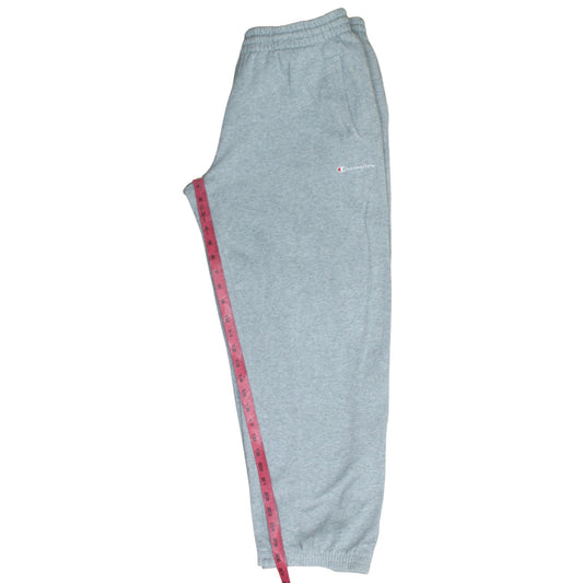 Mens UK Size L Champion Regular Fit Sweatpants Grey Trousers