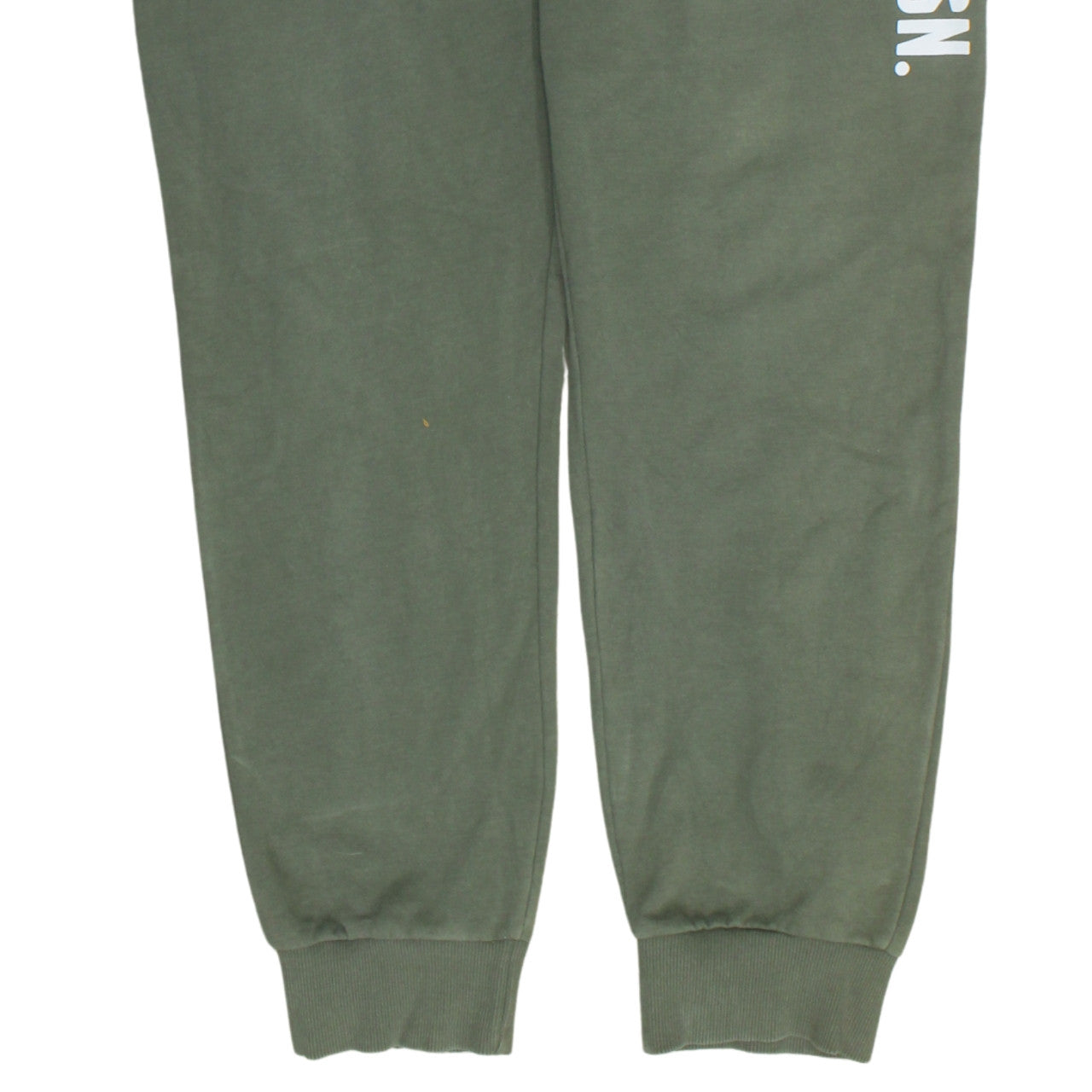 U.S. Polo Assn. Men Green Jogger Fleece Trousers XL Regular Fit