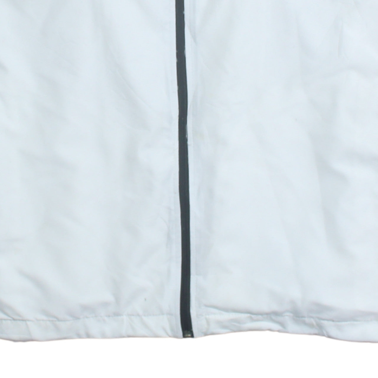 Mens UK Size XL le coq sportif White Full Zip Sweatshirt