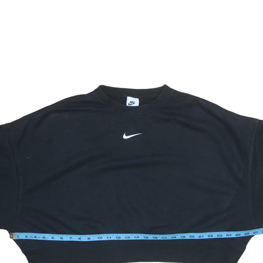 Mens UK Size S Nike Black Pullover Sweatshirt