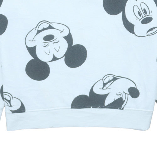 Womens UK Size M Disney White Pullover Sweatshirt