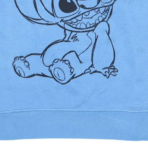 Womens UK Size XS Disney Blue Pullover Sweatshirt