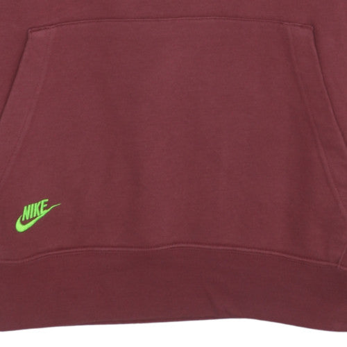 Mens UK Size L Nike Brown Pullover Hoodie