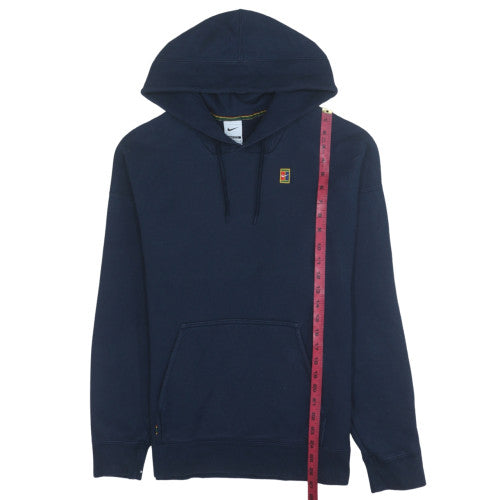 Mens UK Size M Nike Blue Pullover Hoodie