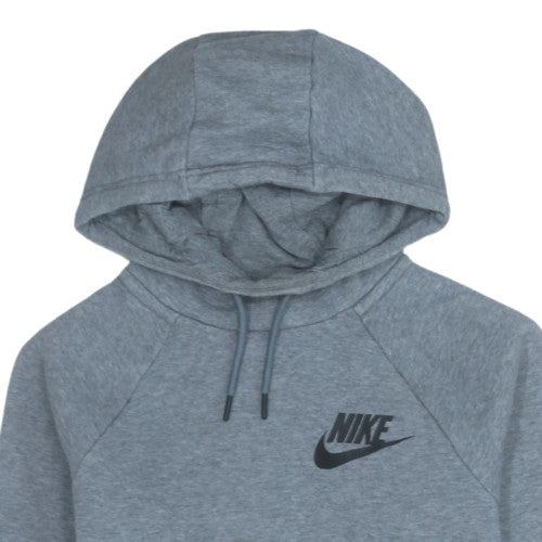 Mens UK Size XS Nike Grey Pullover Hoodie