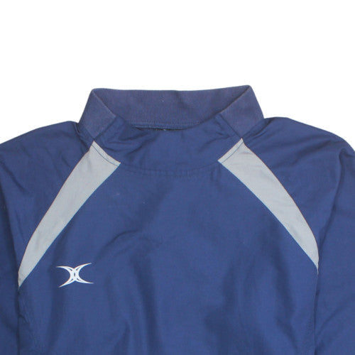 Mens UK Size 2XL Gilbert Blue Pullover Sweatshirt