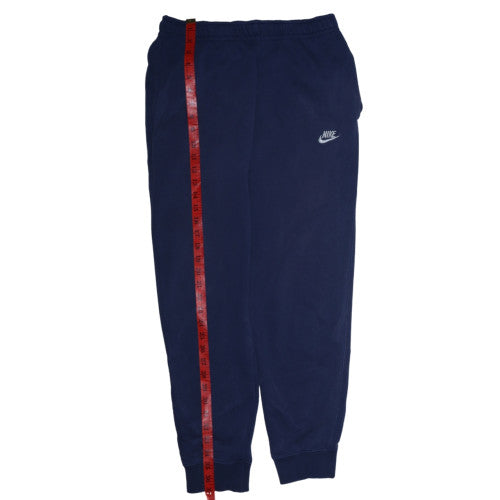 Mens UK Size M Nike Regular Fit Jogger Blue Trousers
