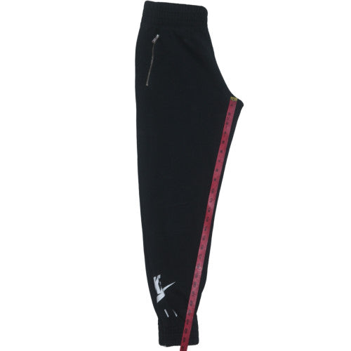 Mens UK Size S Nike Regular Fit Jogger Black Trousers