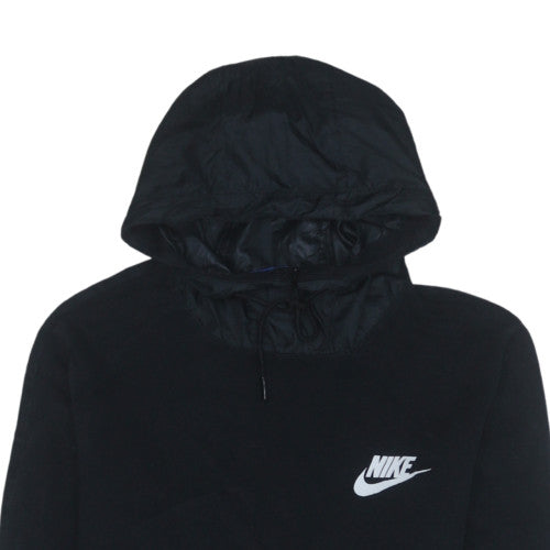 Mens UK Size M Nike Black Pullover Hoodie