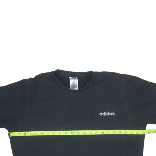 Mens UK Size L adidas Black Pullover Sweatshirt