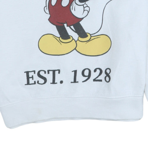 Teens UK Size 12-14 H&M White Pullover Sweatshirt