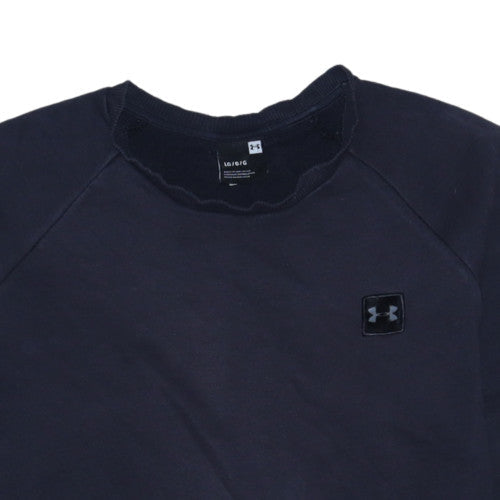 Mens UK Size L Under armour Black Pullover Sweatshirt