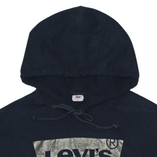 Womens UK Size S Levi's Black Pullover Hoodie