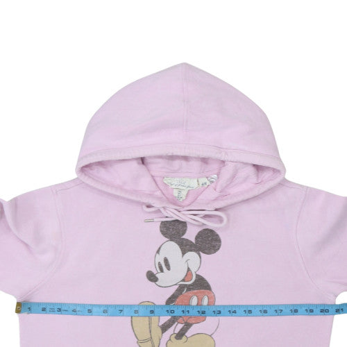 Womens UK Size M H&M Pink Pullover Hoodie