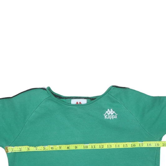 Mens UK Size S Kappa Green Pullover Sweatshirt