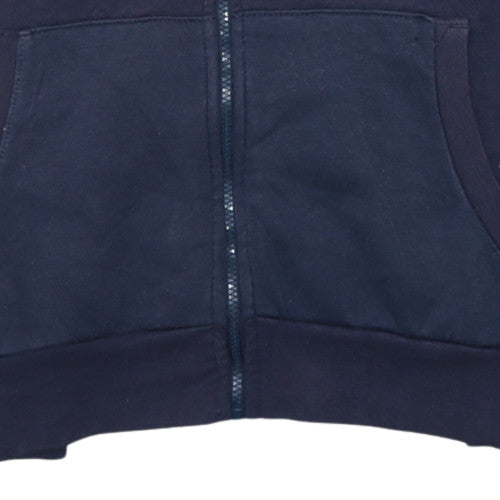 Mens UK Size M Slazenger Blue Full Zip Hoodie