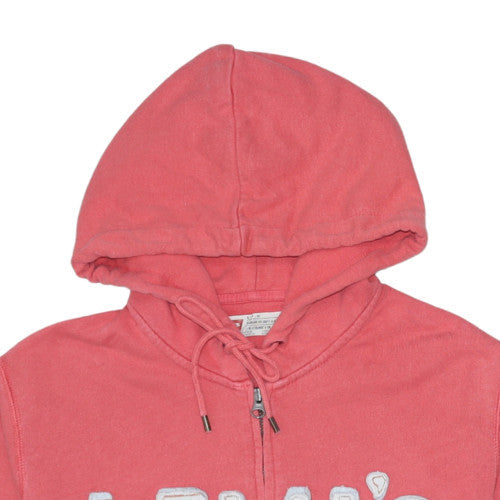 Womens UK Size S Levi's Pink Full Zip Hoodie