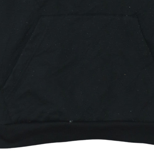 Mens UK Size S adidas Black Pullover Hoodie