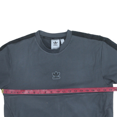 Mens UK Size S adidas Grey Pullover Sweatshirt