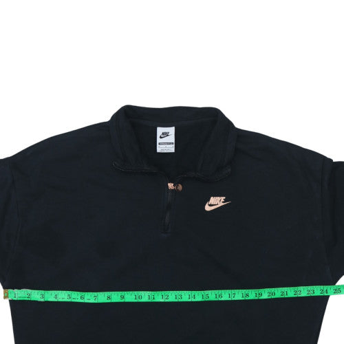 Womens UK Size M Nike Black Pullover Sweatshirt