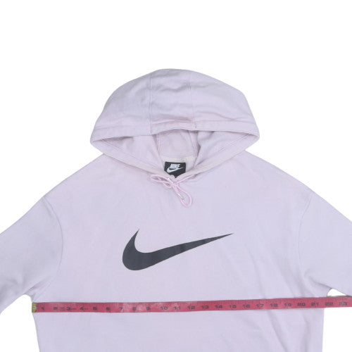 Womens UK Size S Nike Pink Pullover Hoodie