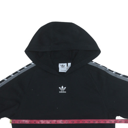 Mens UK Size S adidas Black Pullover Hoodie