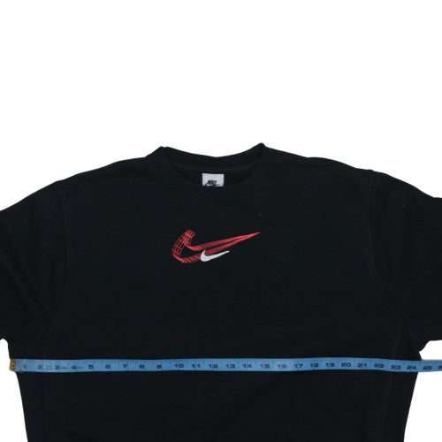 Womens UK Size M Nike Black Pullover Sweatshirt