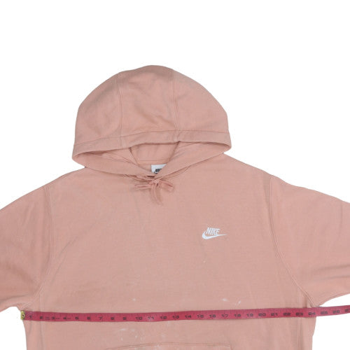 Womens UK Size L Nike Pink Pullover Hoodie