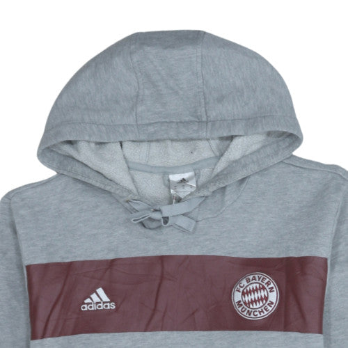 Mens UK Size M adidas Grey Pullover Hoodie