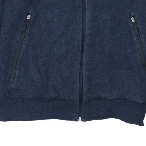 Mens UK Size S Lacoste Blue Full Zip Hoodie