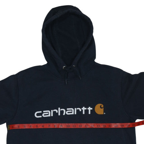 Mens UK Size S Carhartt Blue Pullover Hoodie