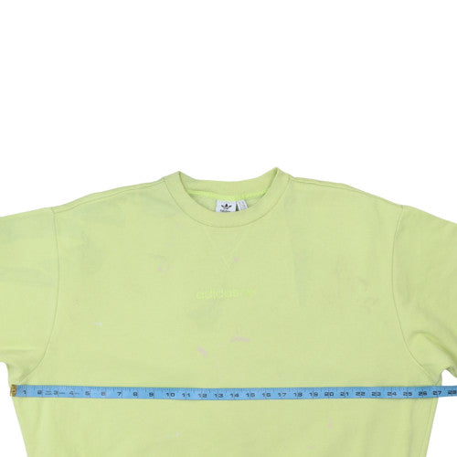 Womens UK Size XS adidas Green Pullover Sweatshirt