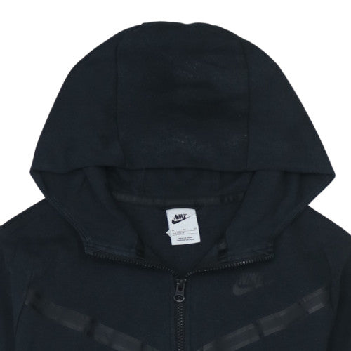 Additional view of Nike boys’ black full zip hooded fleece hoodie xl 158-170cm