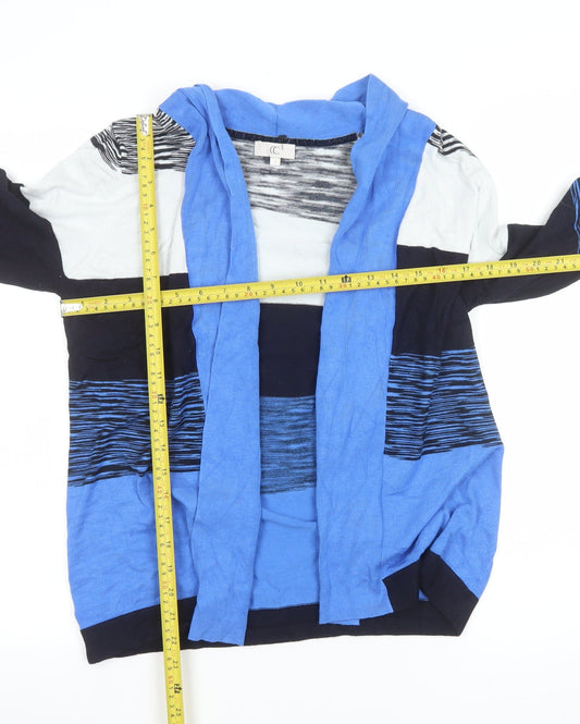 Womens UK Size S CC Blue Cardigan Jumper