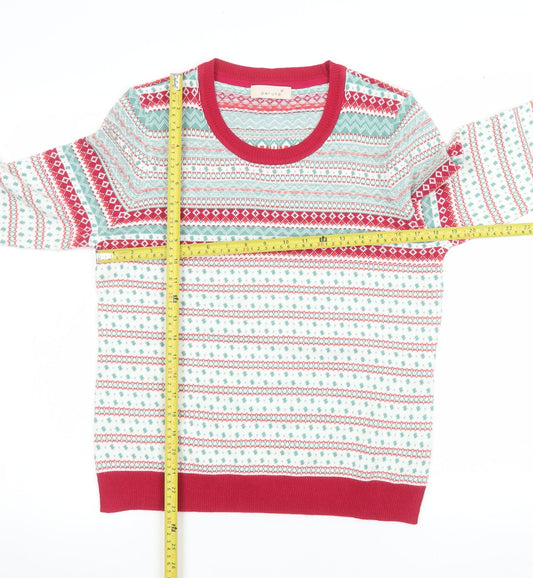 Womens UK Size 14 Marks and Spencer Multicoloured Pullover Jumper