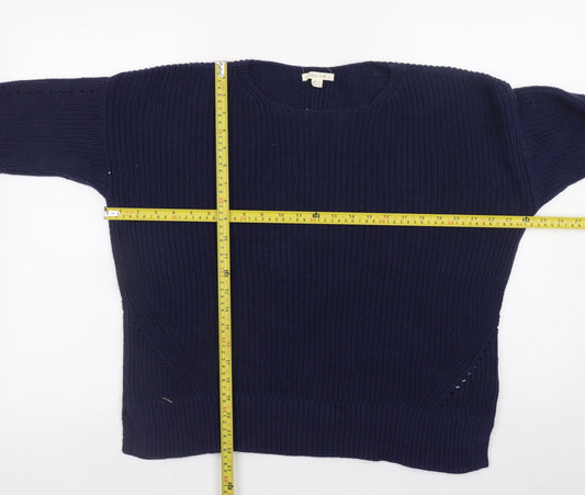 Womens UK Size 14 White Stuff Blue Pullover Jumper