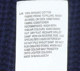 Womens UK Size 14 White Stuff Blue Pullover Jumper