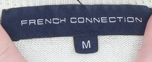 Mens UK Size M French Connection Grey Pullover Jumper
