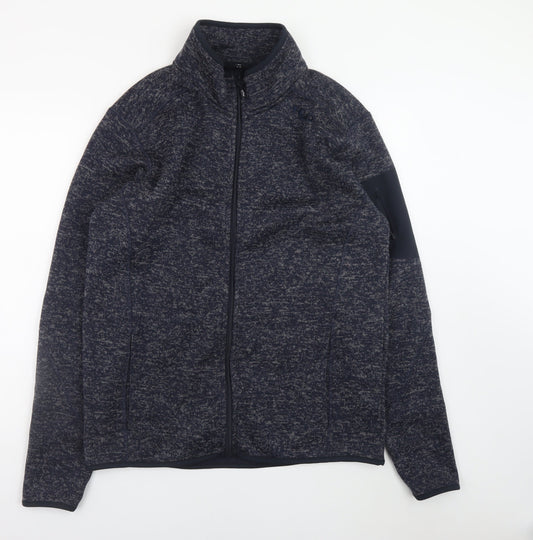 H2O Denmark Men's Blue Full Zip Fleece Jacket 2XL Outdoor