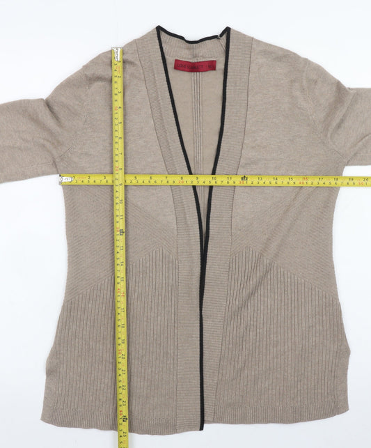 Womens UK Size S Love Scarlett Beige Cardigan Jumper