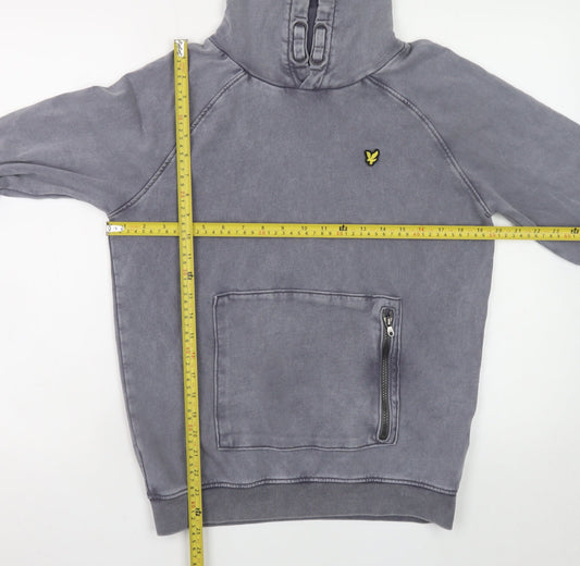 Boys UK Size 12-13 Years Lyle & Scott Grey Pullover Hoodie
