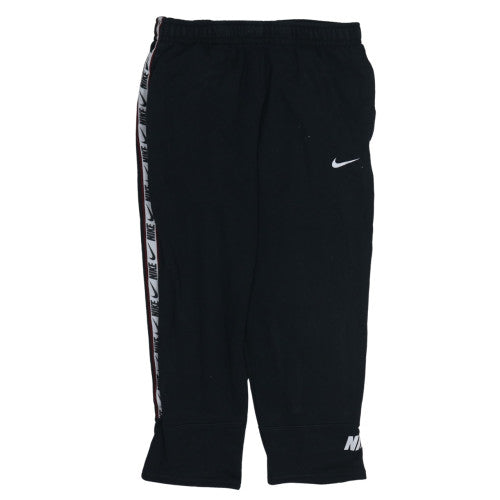Womens UK Size M Nike Regular Fit Jogger Black Trousers