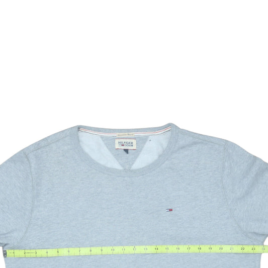 Mens UK Size XL Hilfiger Denim Grey Pullover Sweatshirt