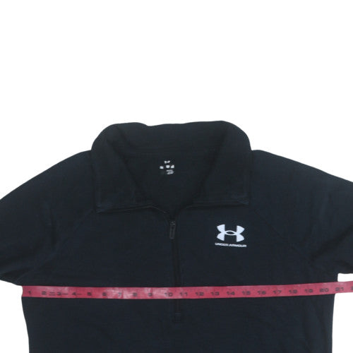 Womens UK Size M Under armour Black Pullover Sweatshirt