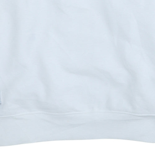 Womens UK Size 2XS Primark Cares White Pullover Sweatshirt