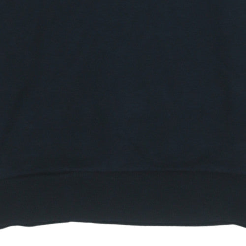 Mens UK Size M adidas Black Pullover Sweatshirt