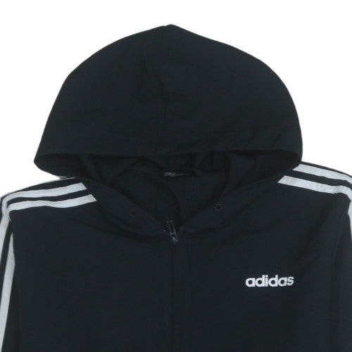 Mens UK Size L adidas Black Basic Jacket