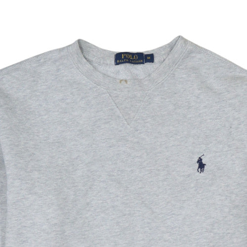 Mens UK Size M Ralph Lauren Grey Pullover Sweatshirt
