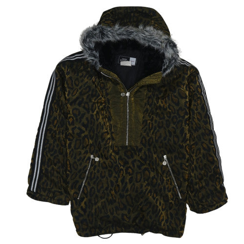 Womens UK Size M High Society Brown Anorak Coat