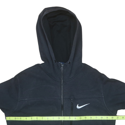 Mens UK Size M Nike Black Full Zip Hoodie